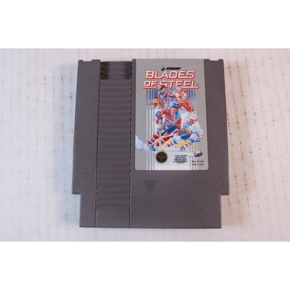 Blades of Steel Hockey (Nintendo NES) Original Authentic By Konami 1988 - Picture 5 of 7